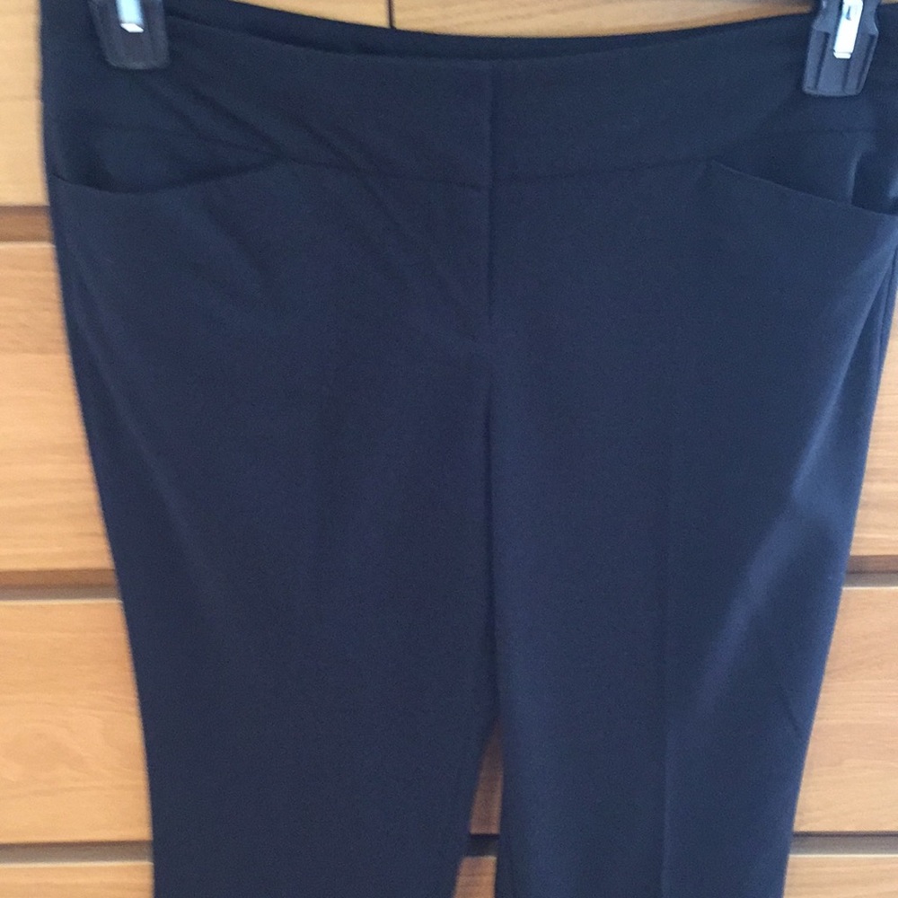 Petite basic black pant